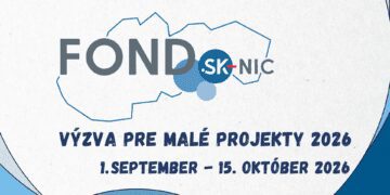 Infografika - Výzva Fondu SK-NIC pre malé projekty 2026
