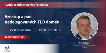 Infografika ku webináru ICANN