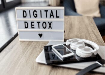 ilustračný obrázok digitálny detox
